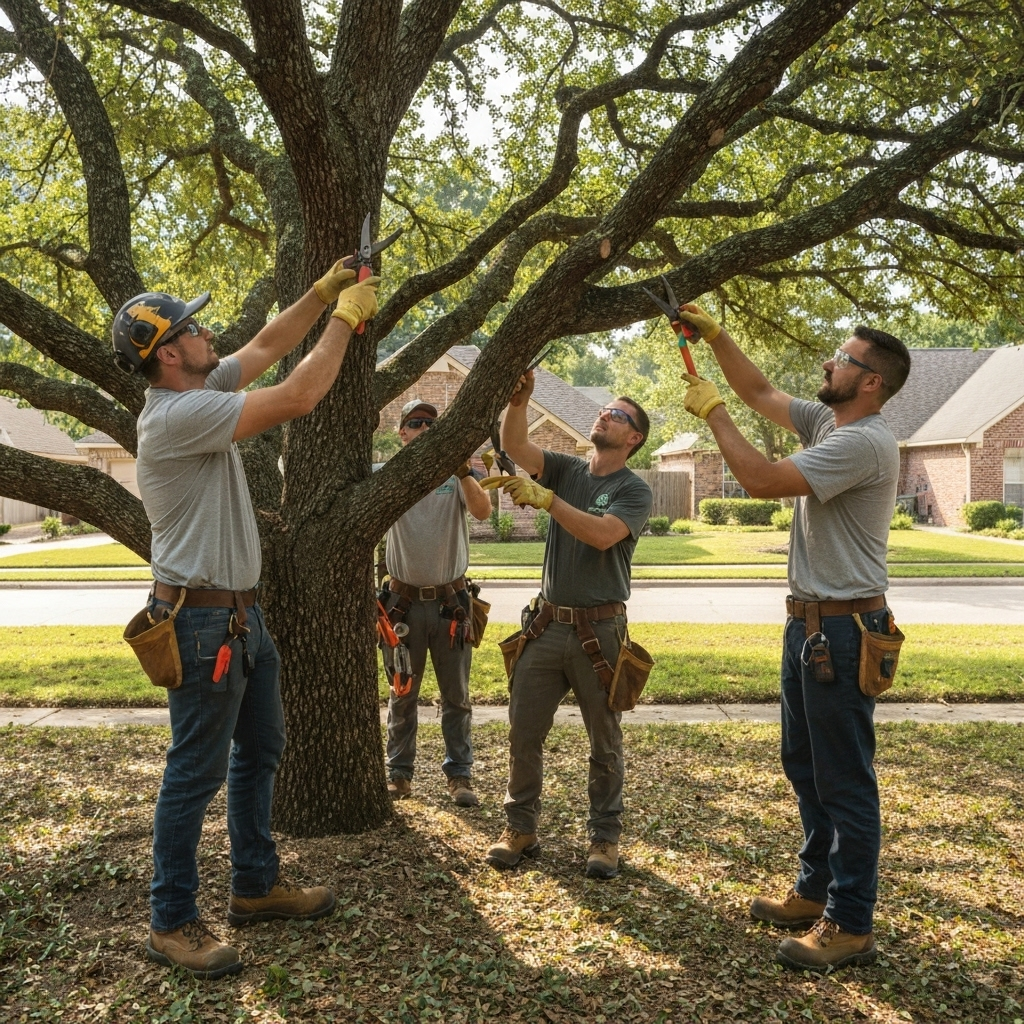 Professional tree care in Sachse - Down2Earth Arbor Care